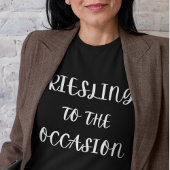 大事な行事にリースリング Tシャツ