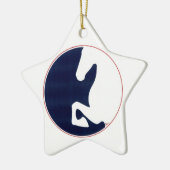 大事な行事のためのオーナメント セラミックオーナメント (左)