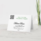 大事な行事のためのサーモンピンクの星カード カード (裏面)