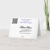 大事な行事のための猫の祈りの言葉のカード変更 カード (裏面)