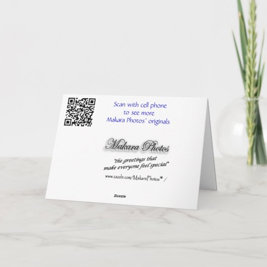 大事な行事のための猫の祈りの言葉のカード変更 カード (裏面)