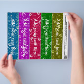 大事な行事の好意 チラシ (手)