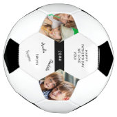 大事な行事カスタム2写真入りサッカーボール サッカーボール (回転)