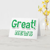 「大事な行事」おめでとう カード (黄色い花)