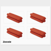 大井サベリー 長方形シール (シート)