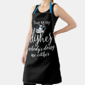 大人おもしろいことわざ&キッチン引用文パーソナライズされた, エプロン (インサイチュ)