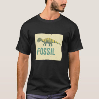 大人おもしろいと子供のための恐竜の化石の衣装 Tシャツ