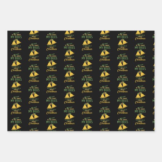 大人おもしろいのクいけなリスマス ラッピングペーパーシート (正面2)