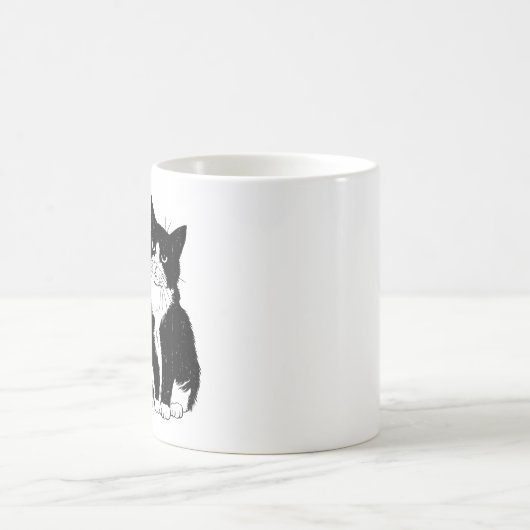 大人おもしろい猫引用文用キャットコーヒおもしろいーマグ コーヒーマグカップ (中央)