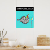 大人おもしろい誕生日ポスター ポスター (キッチン)