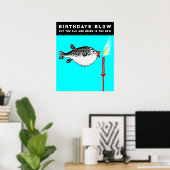 大人おもしろい誕生日ポスター ポスター (ホームオフィス)