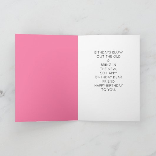 大人おもしろい誕生日 カード (内部)