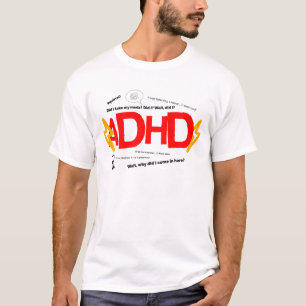 大人おもしろい10代のためのADHD、神経発散性ユーモア Tシャツ