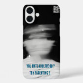 大人が嫌い？子育てを試みる Case-Mate iPhoneケース (裏面)