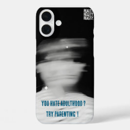 大人が嫌い？子育てを試みる iPhone 16 PLUSケース