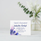 大人だけの結婚コーンフラワーの夢想 エンクロージャーカード (スタンド正面)