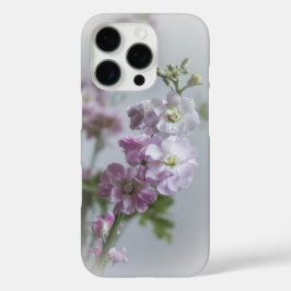 大人っぽいピンクの花 カスタムiPhoneケース iPhone 16 Proケース