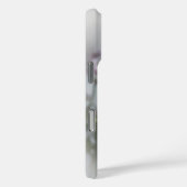 大人っぽいピンクの花 カスタムiPhoneケース Case-Mate iPhoneケース (裏面 / 右)