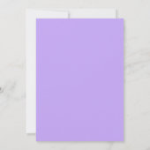 大人っぽいピンクパープルのグラデーションが素敵な21歳の誕生日 招待状 (裏面)