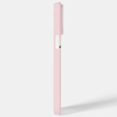 大人っぽいレッドチェリーの名前入りスクリプトフォント ピンク Case-Mate iPhoneケース (裏面 / 右)