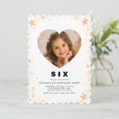 大人っぽい子供の誕生日パーティーの招待状 招待状 (スタンド正面)