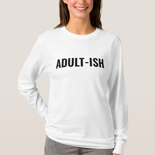 大人っぽいTシャツ Tシャツ (正面)