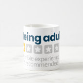 大人であること コーヒーマグカップ (中央)