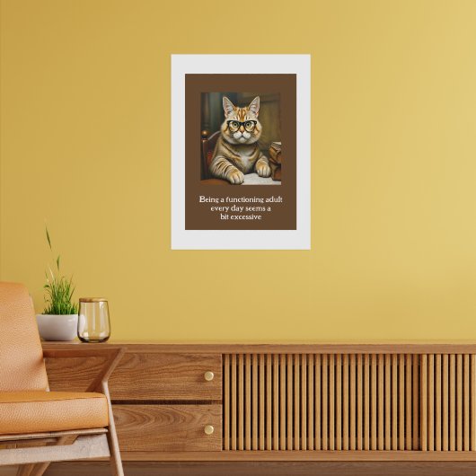 大人として機能する毎日が少し見える ポスター (リビング2)