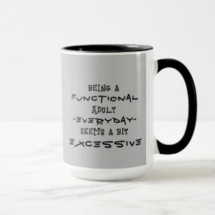 「大人として…」 コーヒー/ティーマグカップ マグカップ
