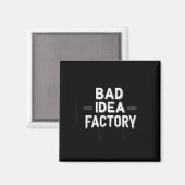 大人と向けのPretty Bad Idea Factory声明 マグネット (正面/裏面)