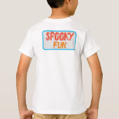 大人と子供のための面白いハロウィンシャツ Tシャツ (裏面)