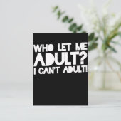 大人にさせてくれるなんて ポストカード (スタンド正面)