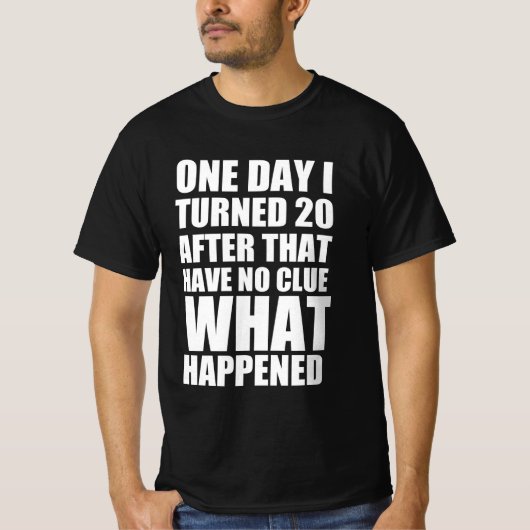 大人になったら面白い格言 Tシャツ (正面)