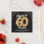 大人になってもう60周年記念パーティー ナプキン スタンダードカクテルナプキン (インサイチュ)