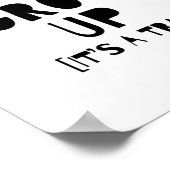 大人になるな トラップだよ プリント, 産児室の装飾 ポスター (角)