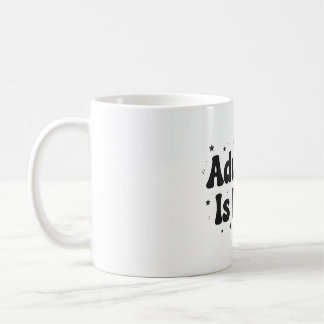 大人になるのは難しい 面白い レトロTシャツ コーヒーマグカップ