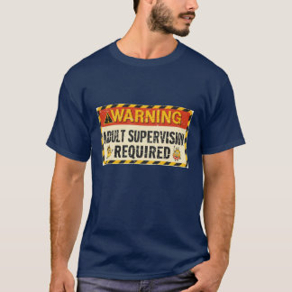 大人による監視中Tシャツ(男性用) Tシャツ