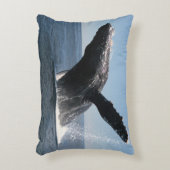 大人にザトウクジラの破ること アクセントクッション (正面(垂直))