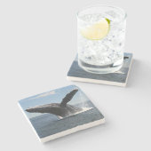 大人にザトウクジラの破ること ストーンコースター (横)