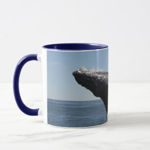 大人にザトウクジラの破ること マグカップ