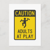 大人に注意遊 ポストカード (正面)