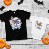 大人のいとこのクルーレトロ幽霊ハロウィンマッチング Tシャツ