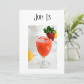 大人のお祝い招待状 招待状 (スタンド正面)