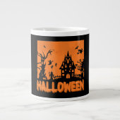 大人のためのハロウィンマグカップ専門マグカップおもしろい ジャンボコーヒーマグカップ (正面)