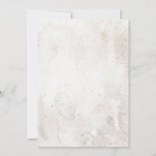 大人のためのハロウィーンの衣装パーティの招待状 招待状 (裏面)