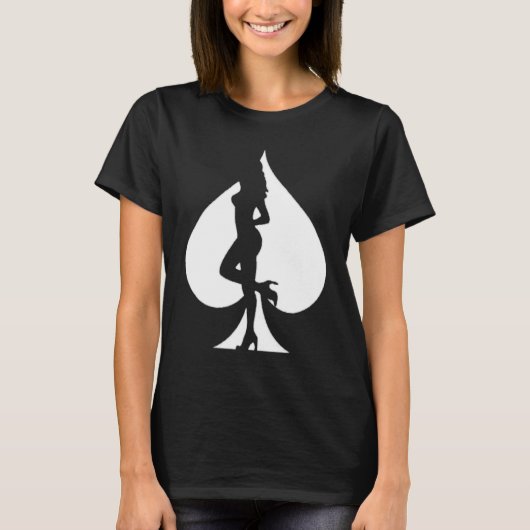 大人のためのポーカー Tシャツ (正面)