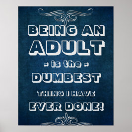 大人のばかアイディア ポスター