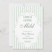 大人のゆるい独身最後の夜会 招待状 (正面)