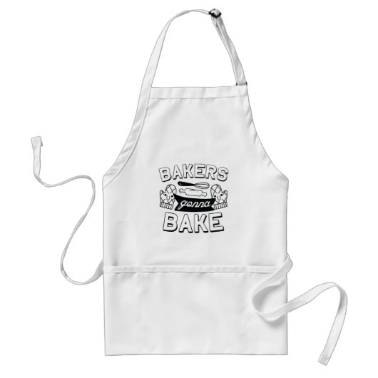 大人のエプロンを焼くパン屋 スタンダードエプロン (正面)