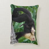 大人のカプチ運ンモンキーのベビー アクセントクッション (裏面(縦))